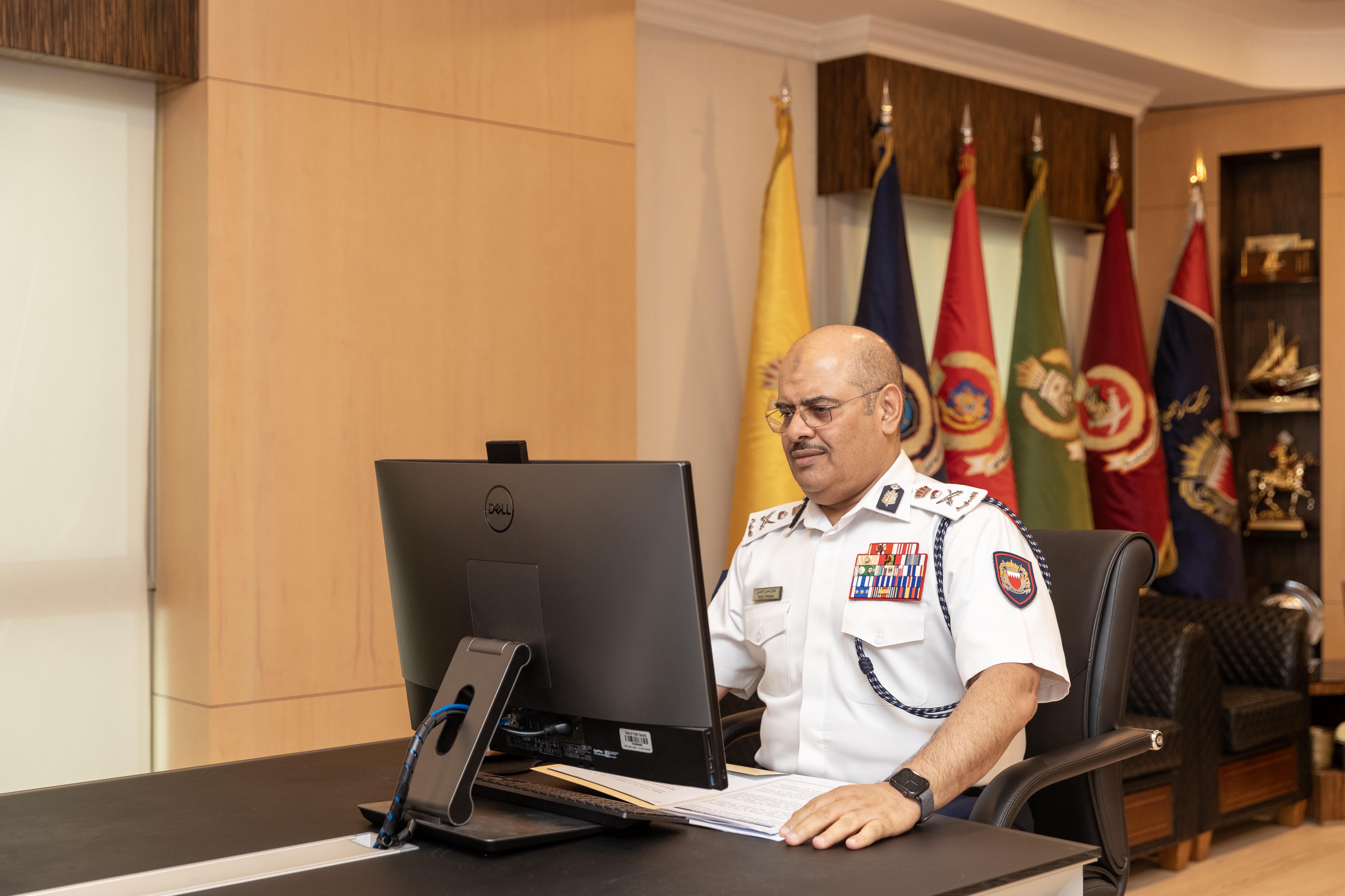 في اجتماع الدورة الثالثة من الحوار الاستراتيجي الأمني ... البحرين والولايات المتحدة تبحثان تعزيز التعاون في مجالات الأمن السيبراني ومكافحة الجريمة<